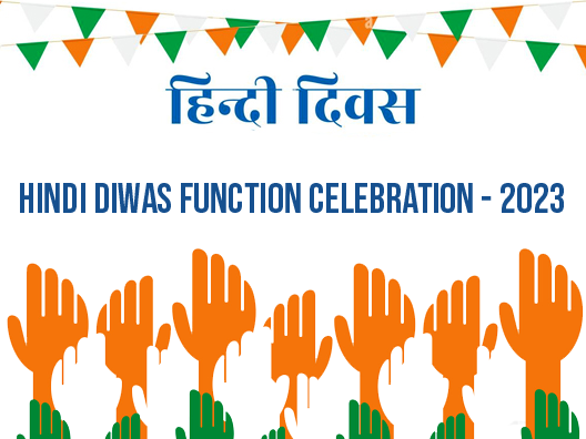  Hindi Diwas Function Celebration - 2023