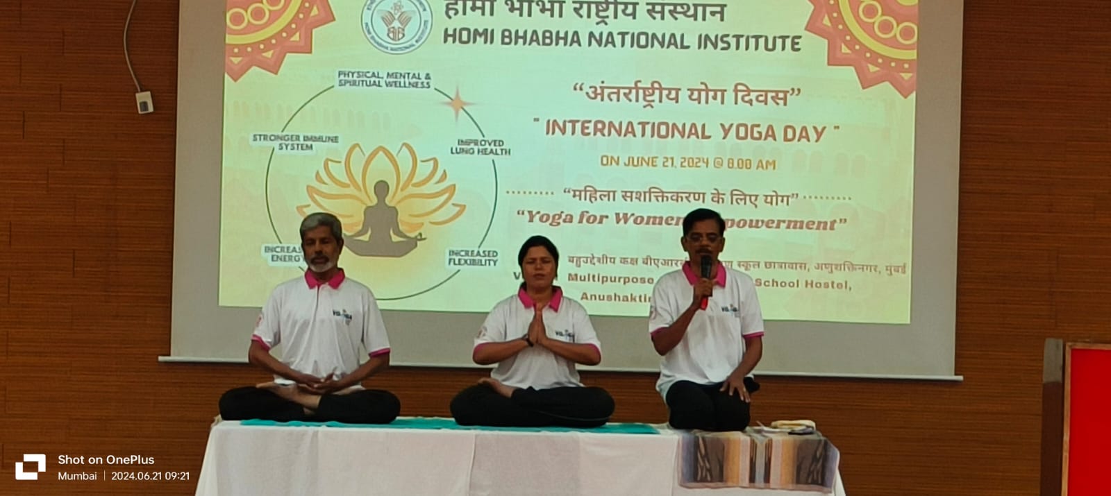 International Yoga Day Celebration - 2024